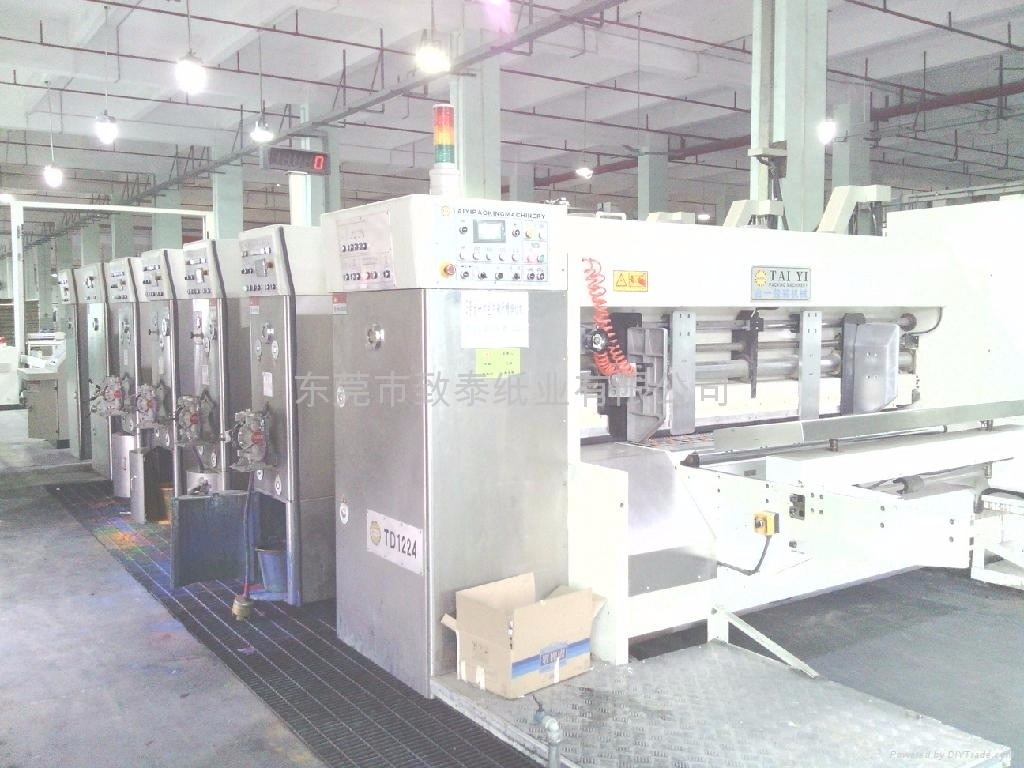 高速四色印刷機